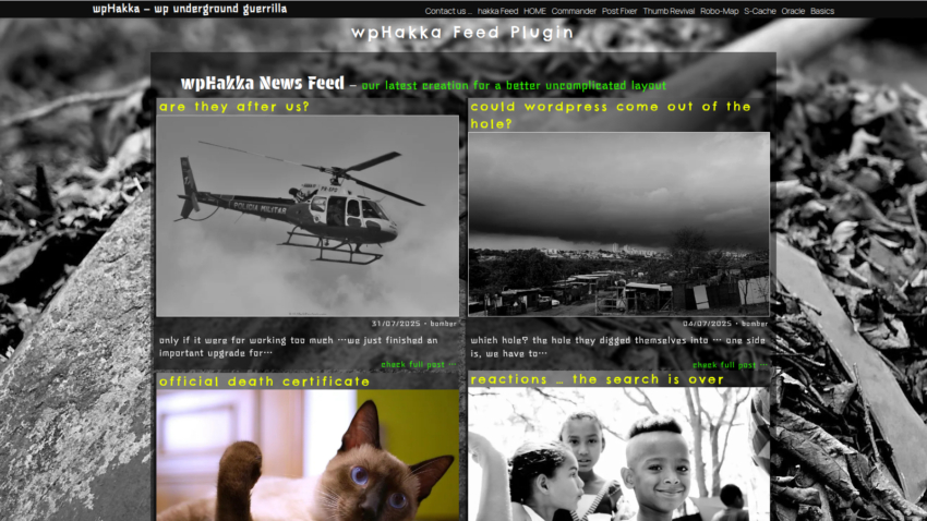 wpHakka.com.br, underground guerrilla, wp's media library is a joke, we fix it